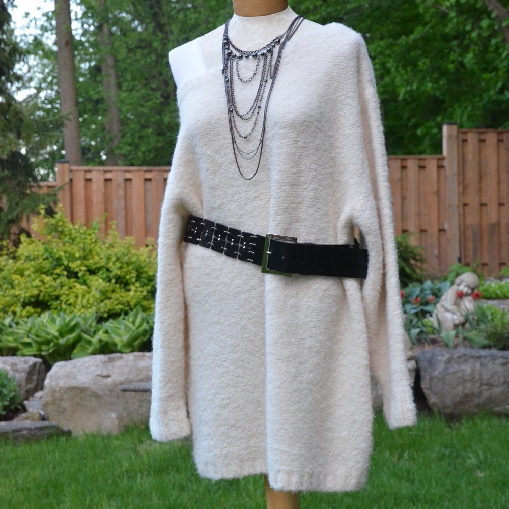 DANIER BLACK LEATHER BELT - Picture 7 of 7